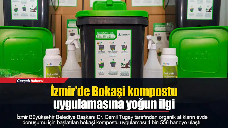İzmir’de Bokaşi kompostu uygulamasına yoğun ilgi