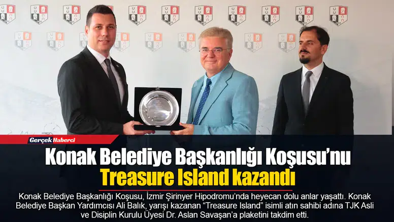 Konak Belediye Başkanlığı Koşusu’nu Treasure Island kazandı