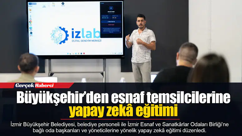 Büyükşehir’den esnaf temsilcilerine yapay zekâ eğitimi
