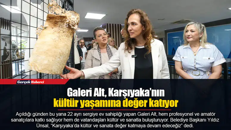 Galeri Alt, Karşıyaka’nın kültür yaşamına değer katıyor
