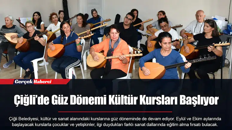 Çiğli’de Güz Dönemi Kültür Kursları Başlıyor