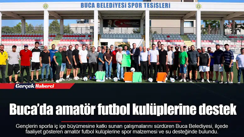 Buca’da amatör futbol kulüplerine destek