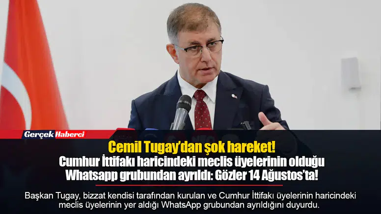 Cemil Tugay’dan şok hareket!