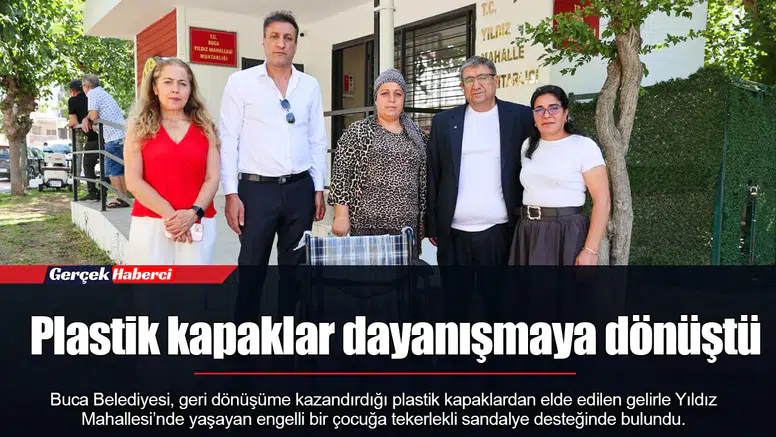 Plastik kapaklar dayanışmaya dönüştü