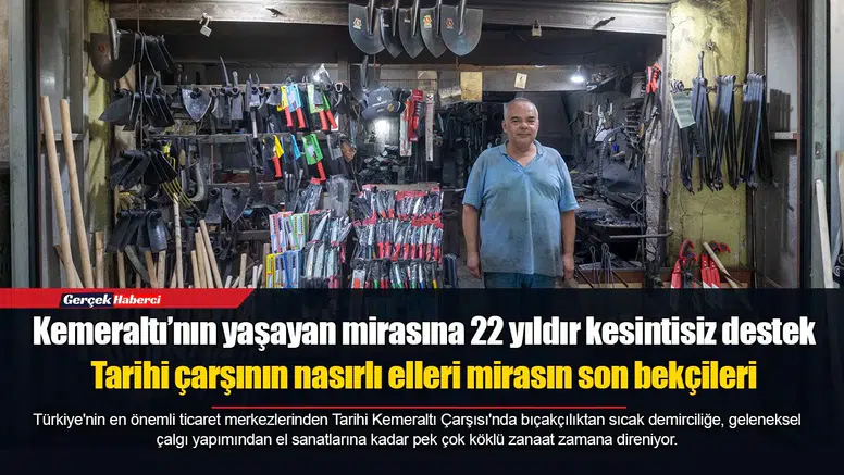 Tarihi çarşının nasırlı elleri mirasın son bekçileri
