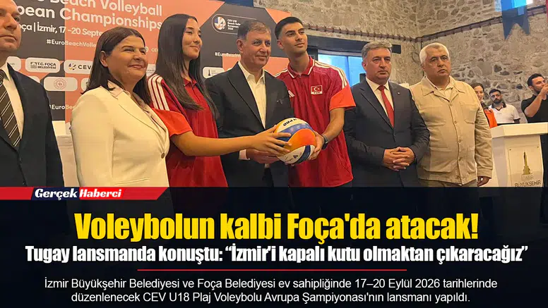 Tugay lansmanda konuştu: “İzmir'i kapalı kutu olmaktan çıkaracağız”