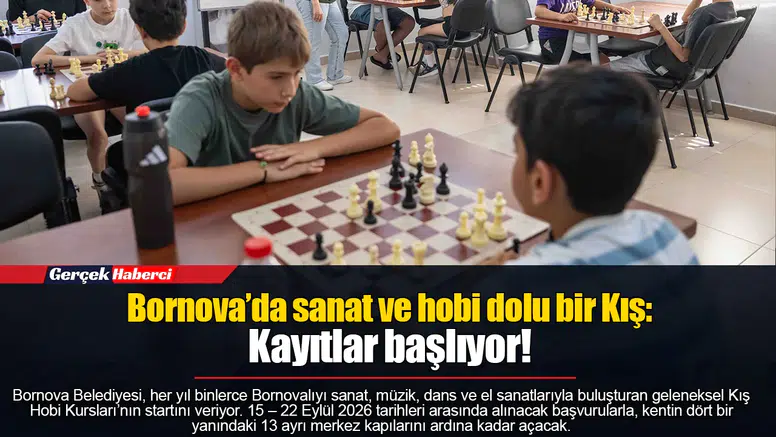 Bornova’da sanat ve hobi dolu bir Kış: Kayıtlar başlıyor!