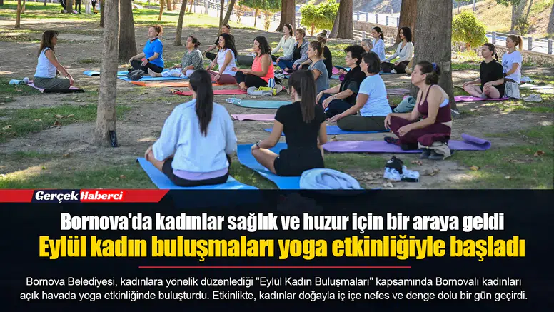 Bornova'da kadınlar sağlık ve huzur için bir araya geldi