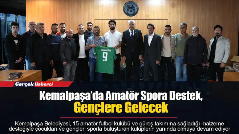 Kemalpaşa’da Amatör Spora Destek, Gençlere Gelecek