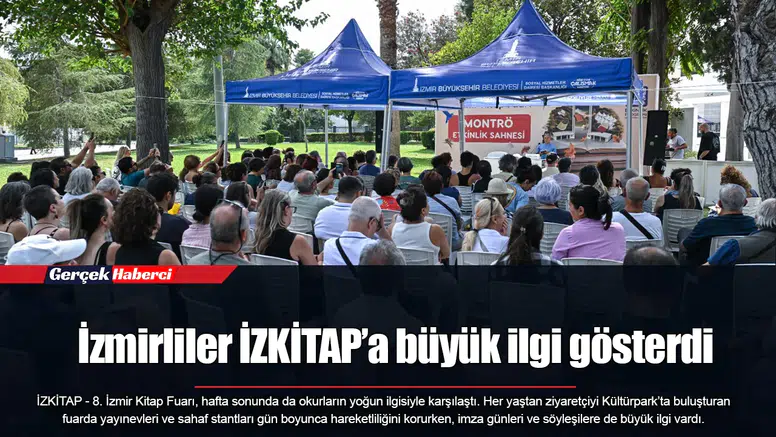 İzmirliler İZKİTAP’a büyük ilgi gösterdi