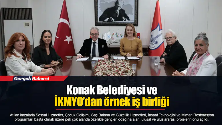 Konak Belediyesi ve İKMYO’dan örnek iş birliği