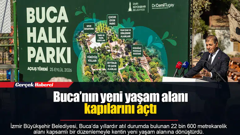 Buca’nın yeni yaşam alanı kapılarını açtı