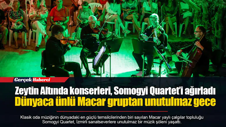 Zeytin Altında konserleri, Somogyi Quartet’i ağırladı