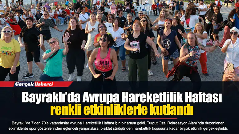 Bayraklı’da Avrupa Hareketlilik Haftası renkli etkinliklerle kutlandı