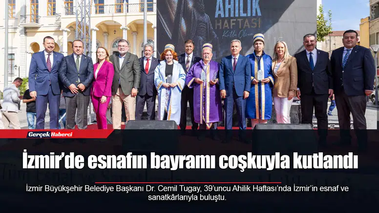 İzmir’de esnafın bayramı coşkuyla kutlandı