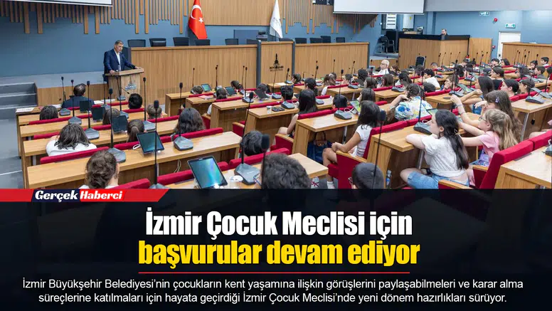 İzmir Çocuk Meclisi için başvurular devam ediyor
