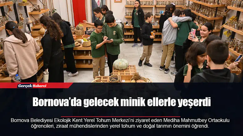 Bornova’da gelecek minik ellerle yeşerdi