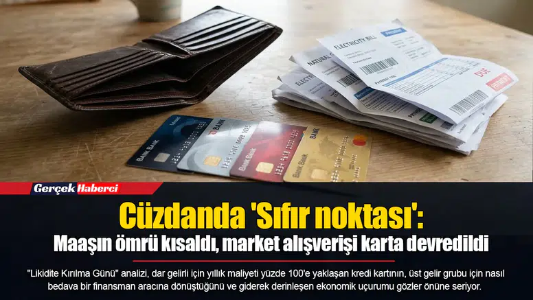 Cüzdanda 'Sıfır noktası':  Maaşın ömrü kısaldı, market alışverişi karta devredildi