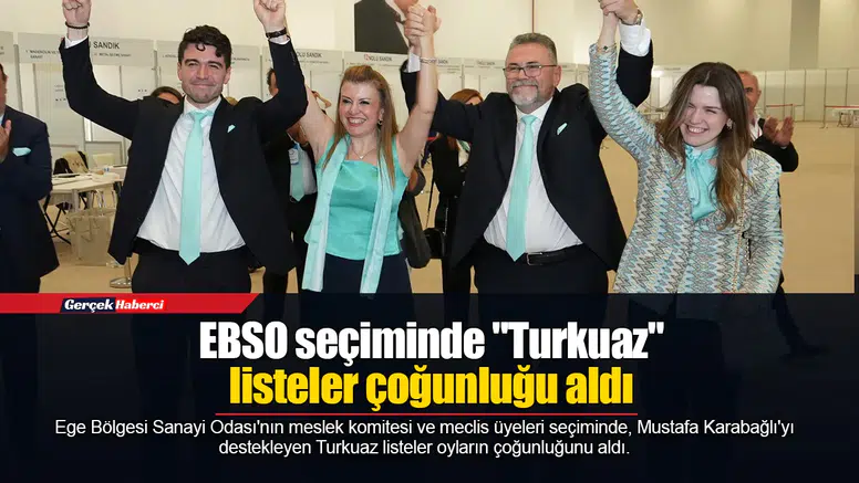 EBSO seçiminde "Turkuaz" listeler çoğunluğu aldı