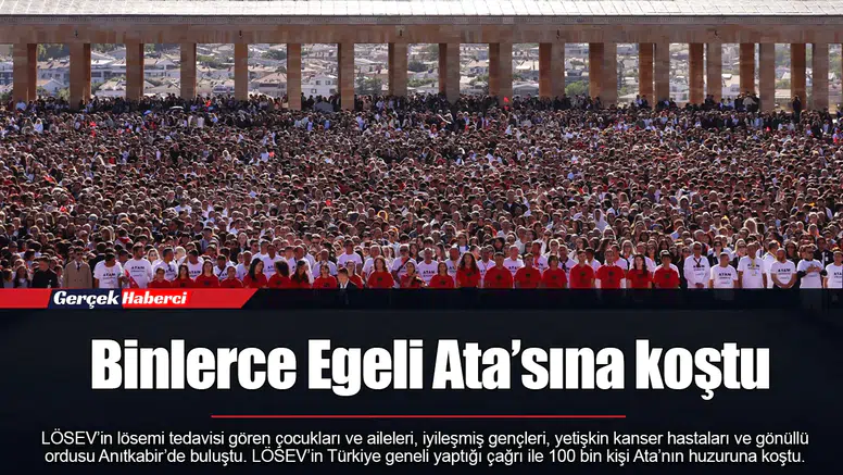 Binlerce Egeli Ata’sına koştu
