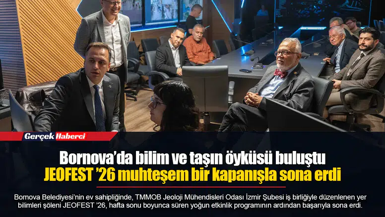 Bornova’da bilim ve taşın öyküsü buluştu...  JEOFEST ’26 muhteşem bir kapanışla sona erdi