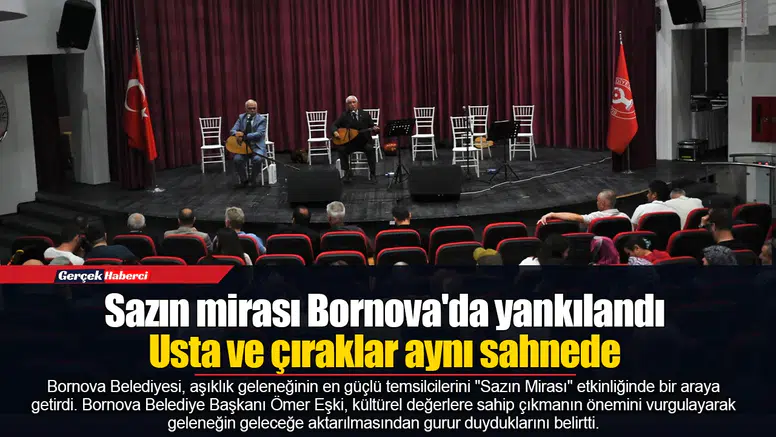 Usta ve çıraklar aynı sahnede
