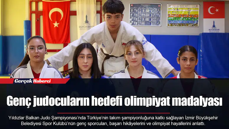 Genç judocuların hedefi olimpiyat madalyası