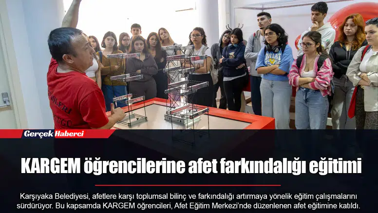 KARGEM öğrencilerine afet farkındalığı eğitimi