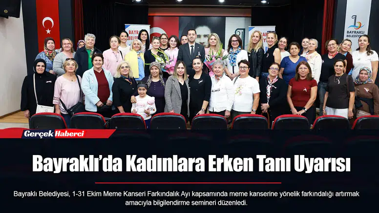 Bayraklı’da Kadınlara Erken Tanı Uyarısı
