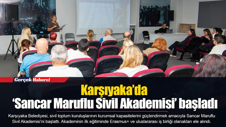 Karşıyaka’da ‘Sancar Maruflu Sivil Akademisi’ başladı