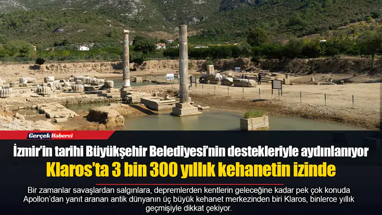Klaros’ta 3 bin 300 yıllık kehanetin izinde
