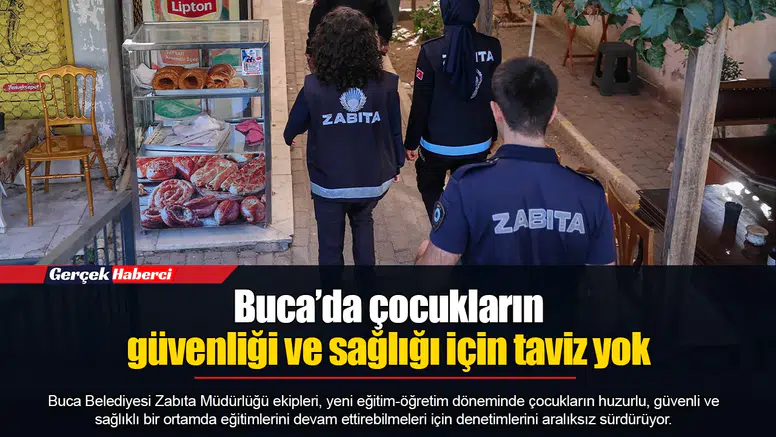 Buca’da çocukların güvenliği ve sağlığı için taviz yok