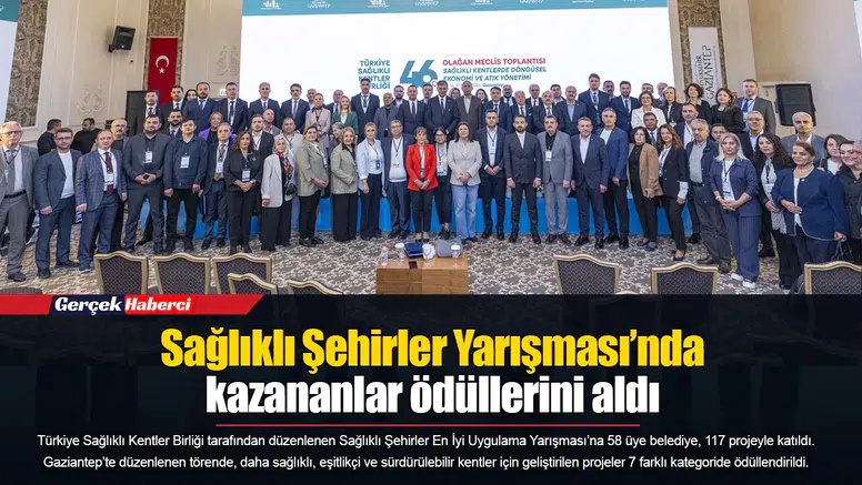 Sağlıklı Şehirler Yarışması’nda kazananlar ödüllerini aldı