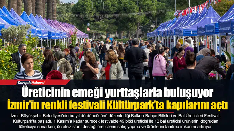 İzmir’in renkli festivali Kültürpark’ta kapılarını açtı