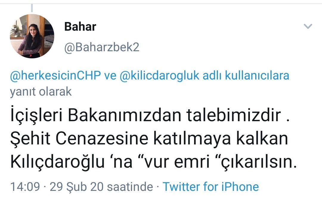Sosyal medyada Kılıçdaroğlu'na "vur emri" istedi