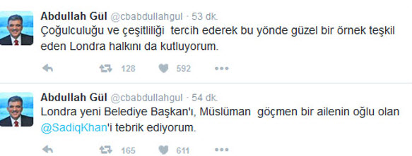 Abdullah Gül'den "kızım sana söylüyorum" dedirten mesaj