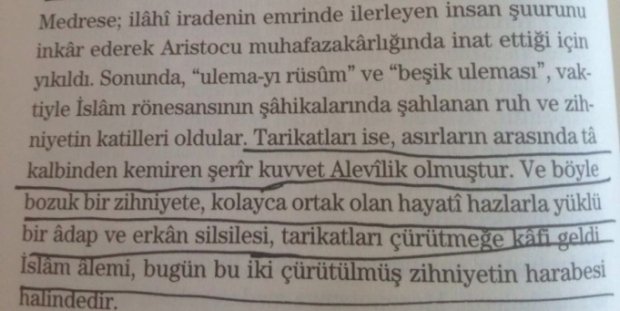 MEB'in Kitabında Yine Aleviliğe Hakaret!