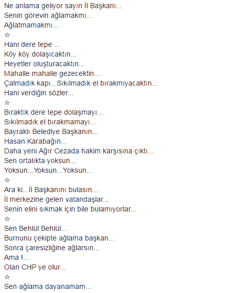 Özen'den Eski İl Başkanı Karataş'a Sert Cevap
