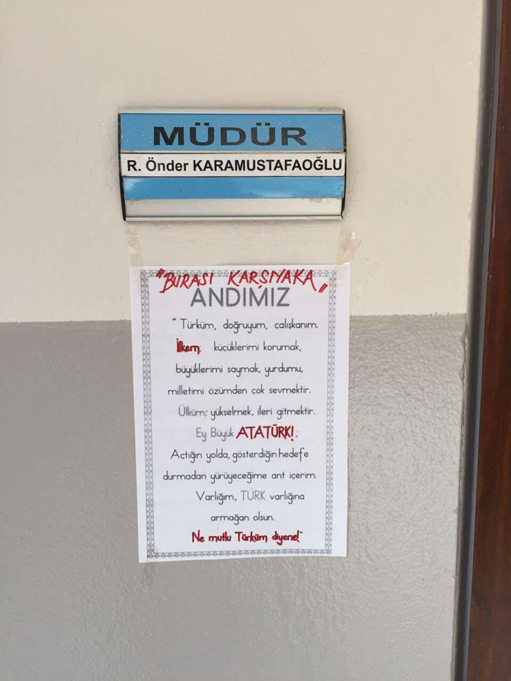 Bağıran Müdüre Yanıt: Burası Karşıyaka