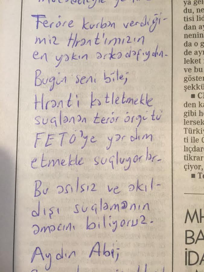Cumhuriyet Yazarının Köşesi Boş Kalmadı