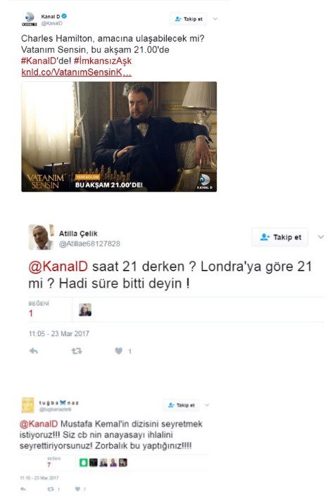 Kanal D'ye Vatanım Sensin İsyanı