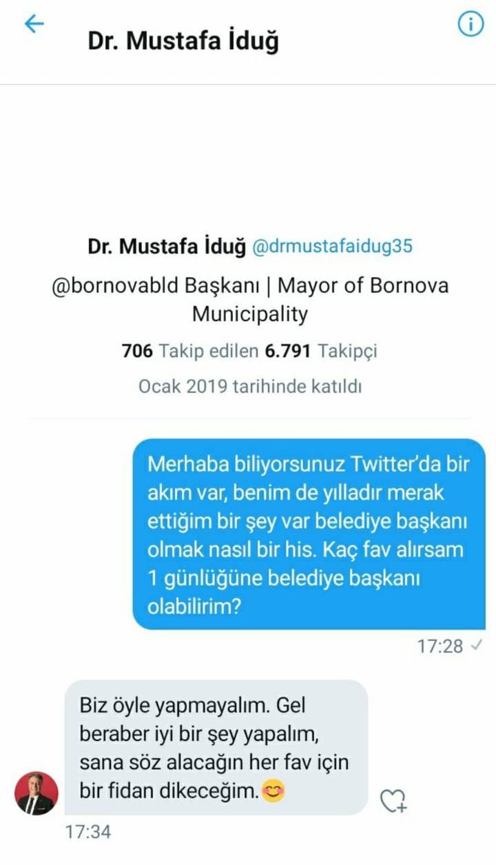 Bornova’da her cana 1 fidan