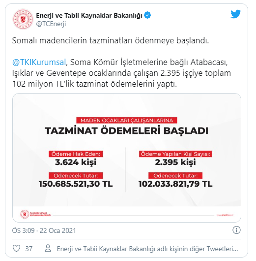 Somalı madencilerin tazminatları ödenmeye başlandı