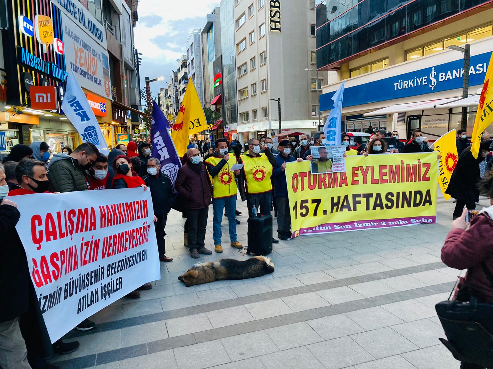 Eğitim-Sen: Yaşasın haklı mücadelemiz!