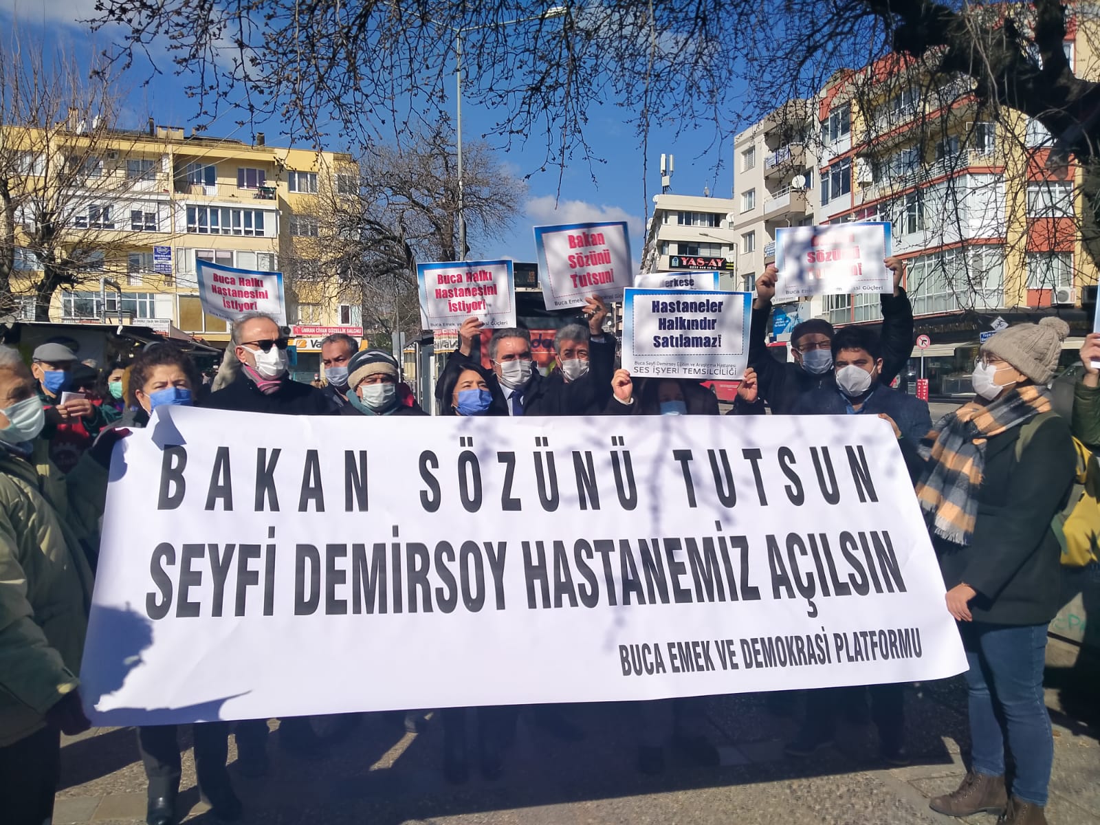 Akcan, "Buca halkı hastanesini istiyor"
