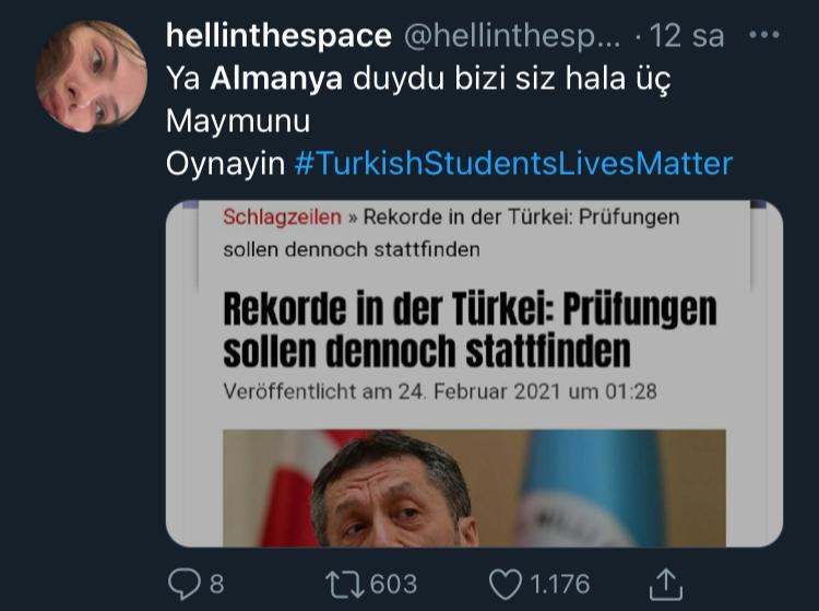 Öğrencilerden yüz yüze sınava 2 Milyon Tweet ile tepki geldi