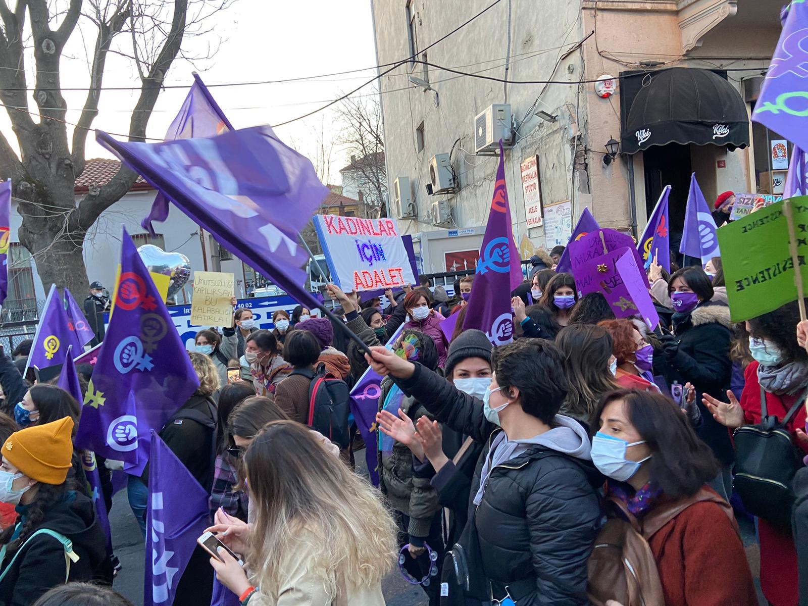KAFTANCIOĞLU 8 MART’TA DA KADINLARIN YANINDA