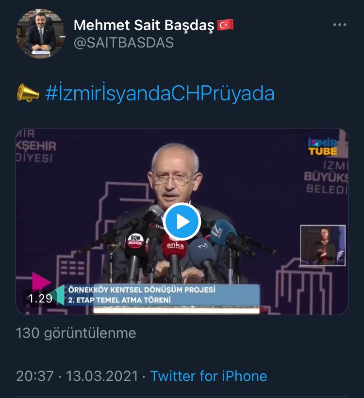 AK Parti İzmir'den, Kılıçdaroğlu'na yerel yönetimler tepkisi