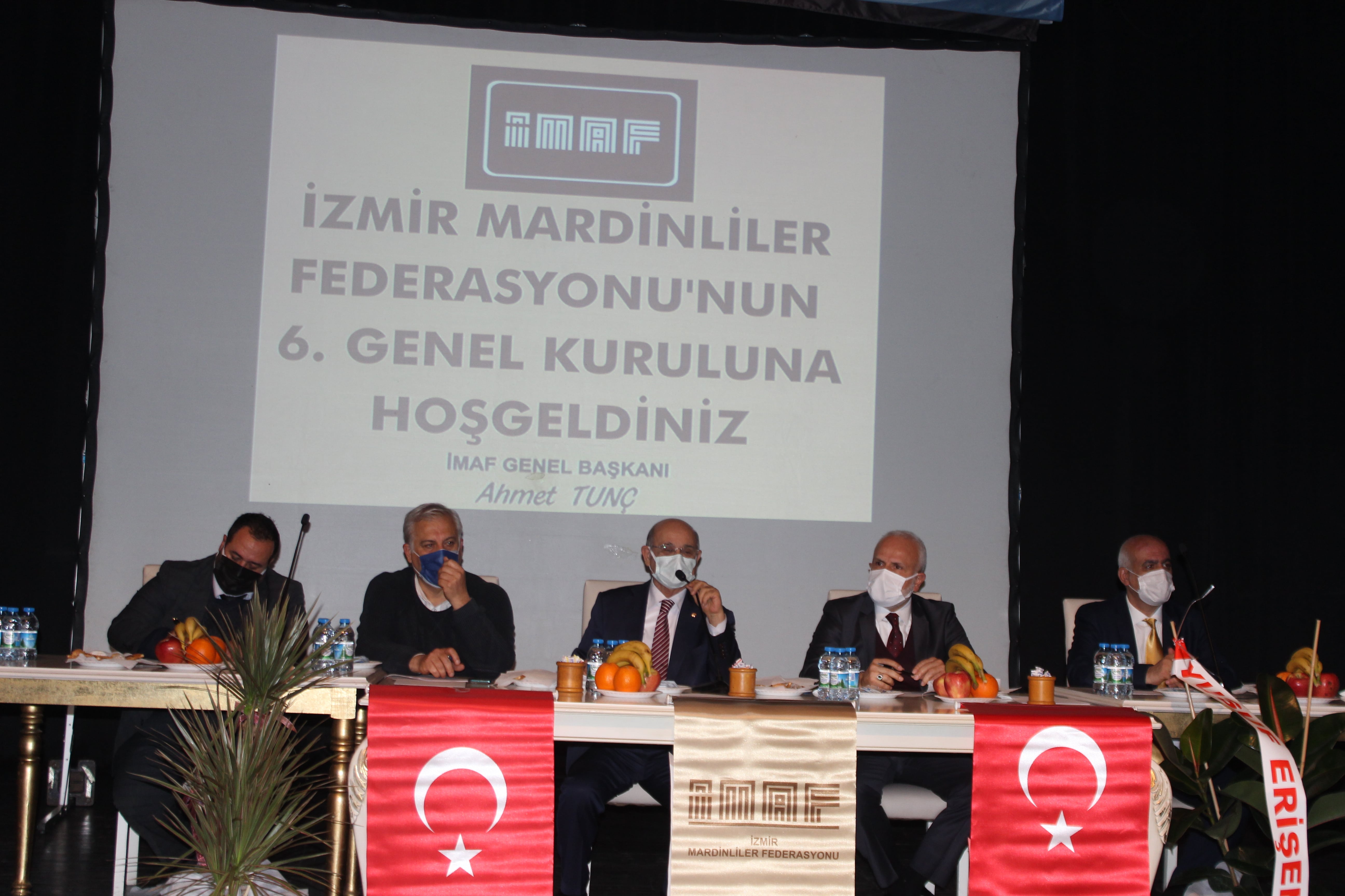 İzmir Mardinliler Federasyonu’nda Tunç güven tazeledi