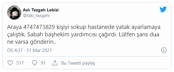 Bakan Koca’ya ‘Yeter düşün milletin yakasından’ diye yazdı yataksızlıktan öldü!
